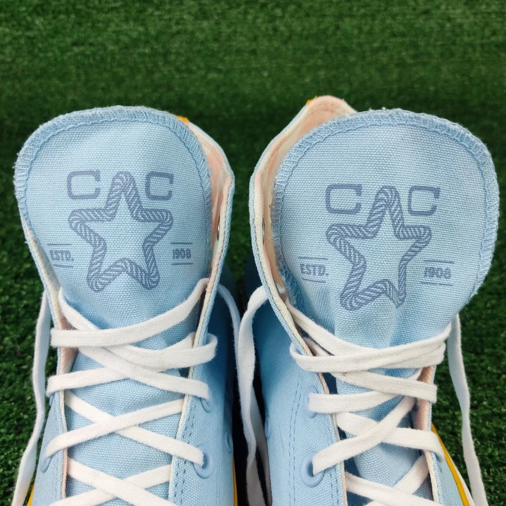 Converse Shoes Womens 7 Blue Chuck Taylor All Star Lift Platform A10922C HighTop